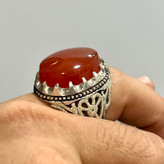 مشخصات و خرید انگشتر عقیق یمنی