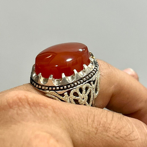 مشخصات و خرید انگشتر عقیق یمنی