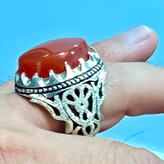 مشخصات و خرید انگشتر عقیق یمنی