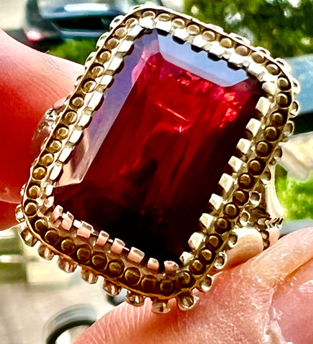 مشخصات قیمت و خرید انگشتر گارنت معدنی