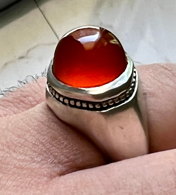 مشخصات قیمت و خرید انگشتر عقیق اصل