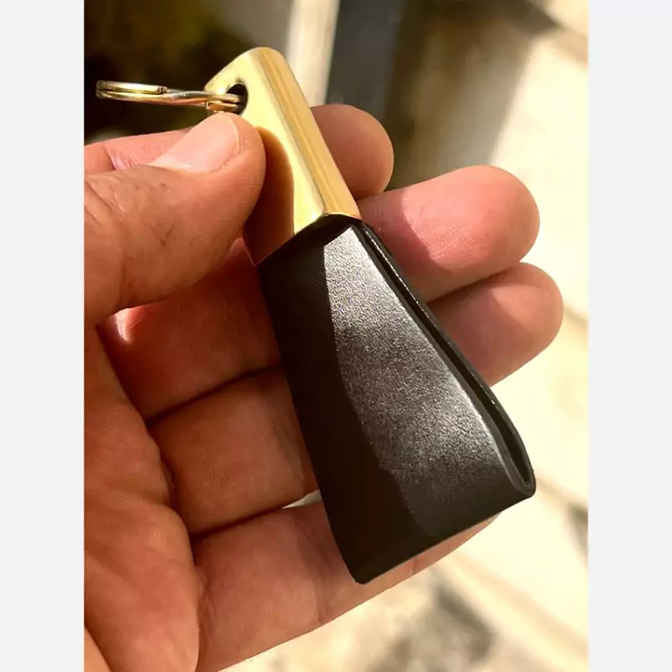 جاسوییچی طرح فروهر طلا و چرم درجه یک کد 79