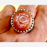 مشخصات قیمت و خرید انگشتر عقیق کهنه