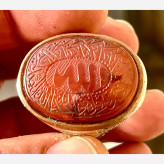 مشخصات انگشتر عقیق اصل معدنی