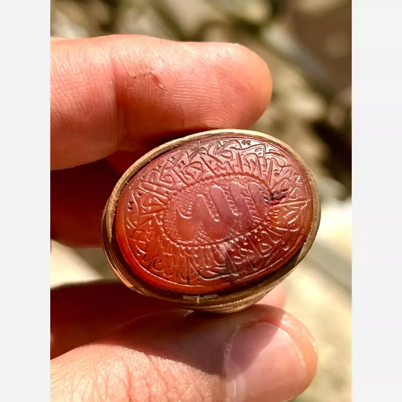 مشخصات انگشتر عقیق اصل معدنی