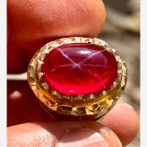 مشخصات قیمت و خرید انگشتر یاقوت استار