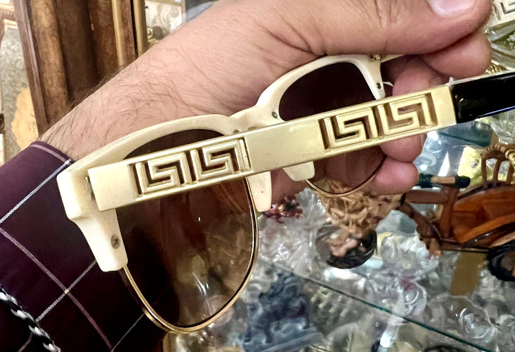 عینک آفتابی مردانه ورساچ اصل تولید ۲۰۲۲ ،یووی ۴۰۰ و پلاریزه