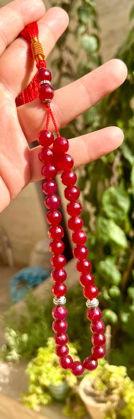 تسبیح سنگ عقیق چینی