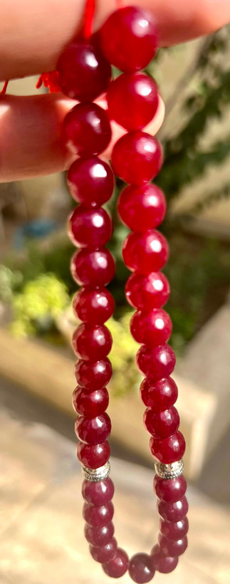 تسبیح سنگ عقیق چینی