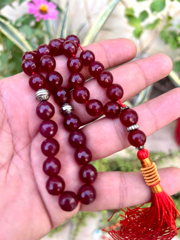 تسبیح سنگ عقیق چینی