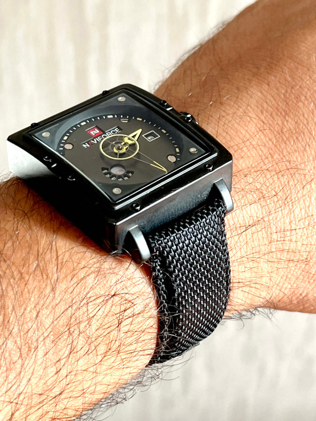 ساعت مچی مردانه navi force مدل NF9065M موتور ژاپنی اصل کد ۳۷۵
