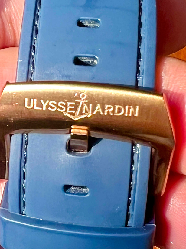 ساعت مچی مردانه برند ULYSSE NARDIN های کپی سه موتوره فعال با استاندار سوییس، موتورژاپنی اصل کد ۴۱۲