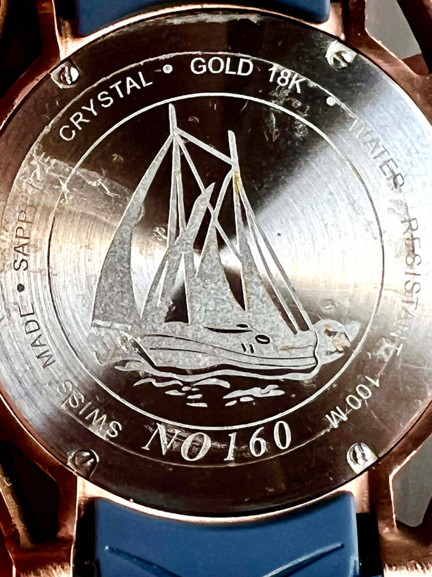 ساعت مچی مردانه برند ULYSSE NARDIN های کپی سه موتوره فعال با استاندار سوییس، موتورژاپنی اصل کد ۴۱۲