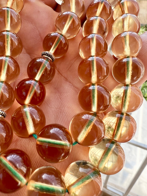 تسبیح سندلوس کهنه نباتی شمش سری اول ۱۵ ساله کد ۴۷۹