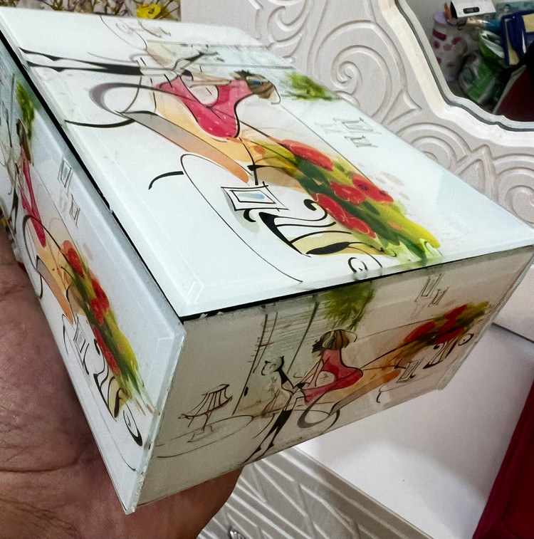 جعبه جواهرات کادویی کریستالی,وارداتی