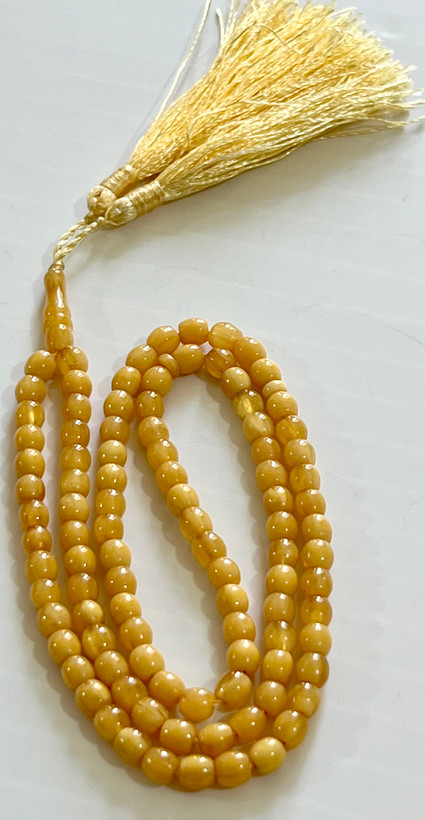تسبیح سندلوس یاغبال ریز کمیاب تراش ۱۵ ساله کیفیت عالی کد ۵۲۴